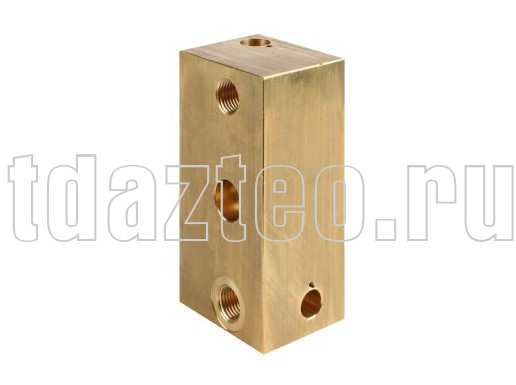 Распределительный блок Ecoflam 100 x 50 x 40 мм (65321704)
