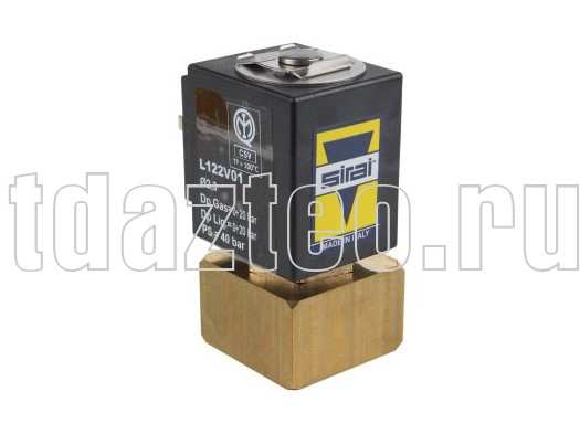 Электромагнитный клапан Sirai L122V01-ZA01A (04002540-LB)