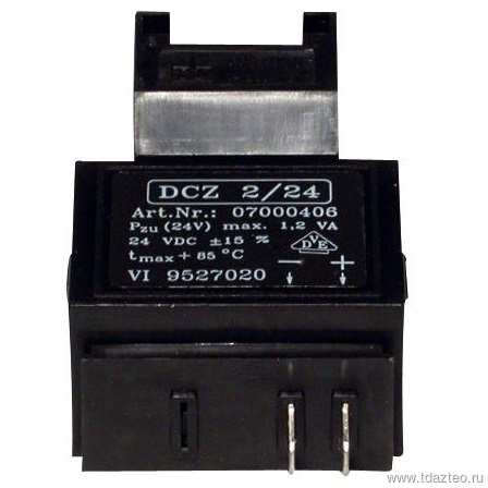 Трансформатор ANSTOSS DCZ 2/24 (7819975)
