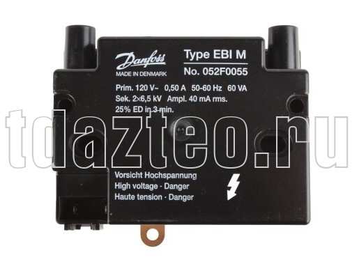 Трансформатор розжига Danfoss EBI M (052F0055)