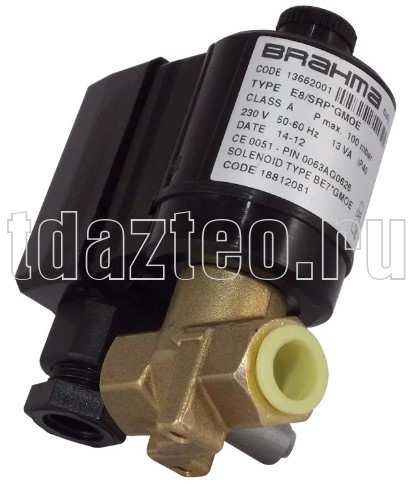 Газовый электромагнитный клапан Brahma Е8/B*DFD (13564811)