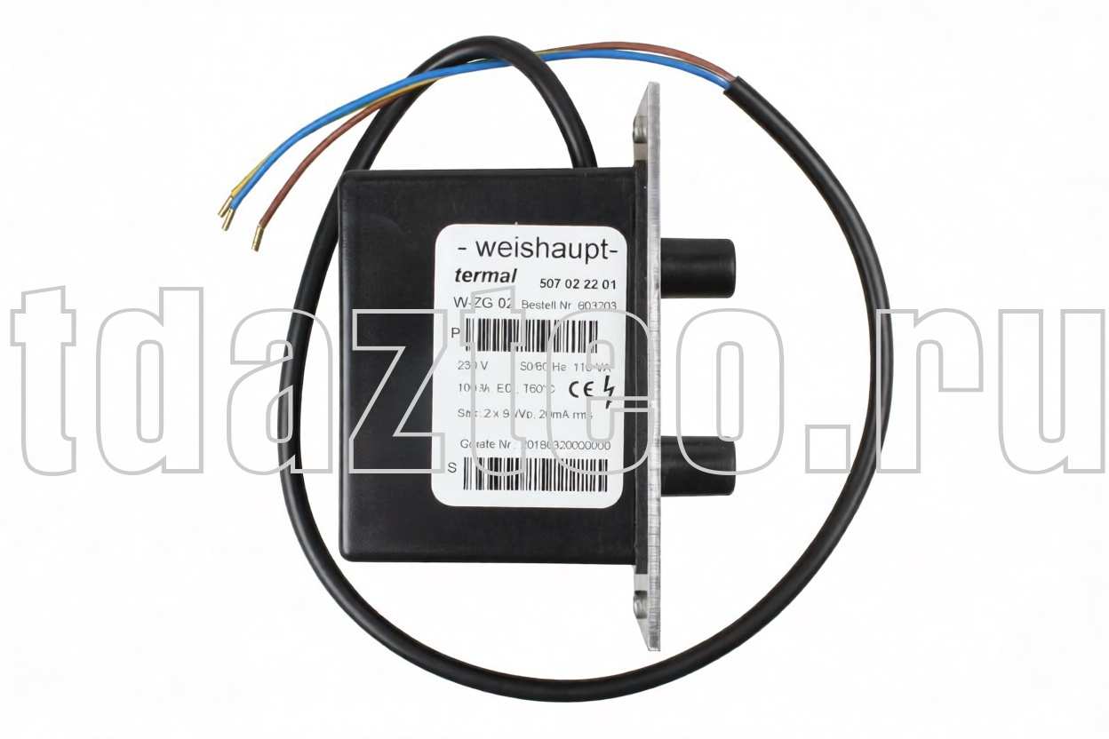 Трансформатор розжига Weishaupt W-ZG 02 (603203) фото Трансформатор розжига Weishaupt W-ZG 02 (603203)