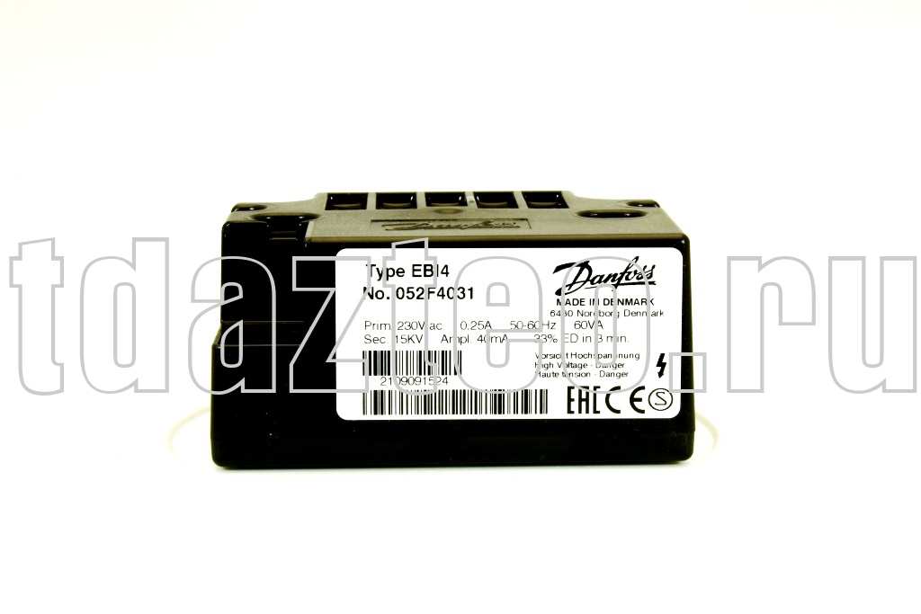 Трансформатор розжига Danfoss EBI4 (052F4031)