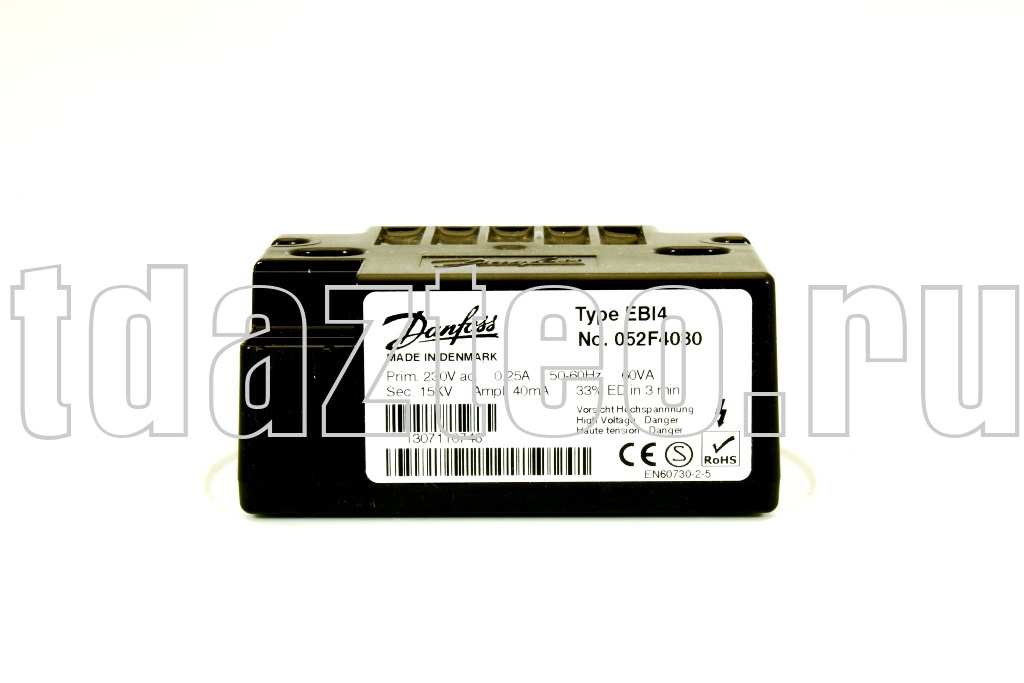 Трансформатор розжига Danfoss EBI4 (052F4030)