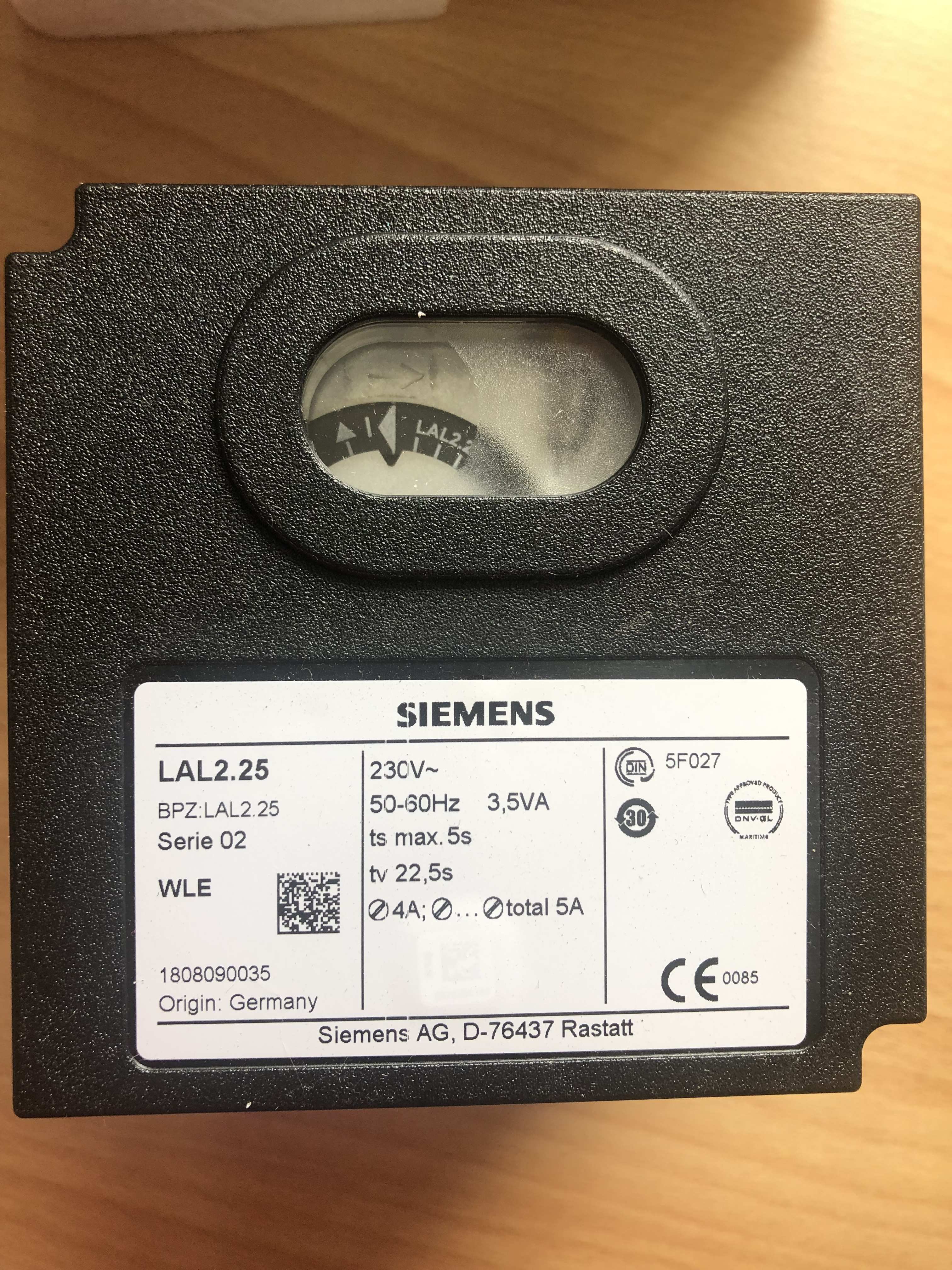 Топочный автомат LAL 2.25 220-240V Weishaupt (600177)