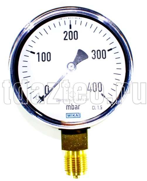 Манометр Weishaupt 0-400 mbar (641146)