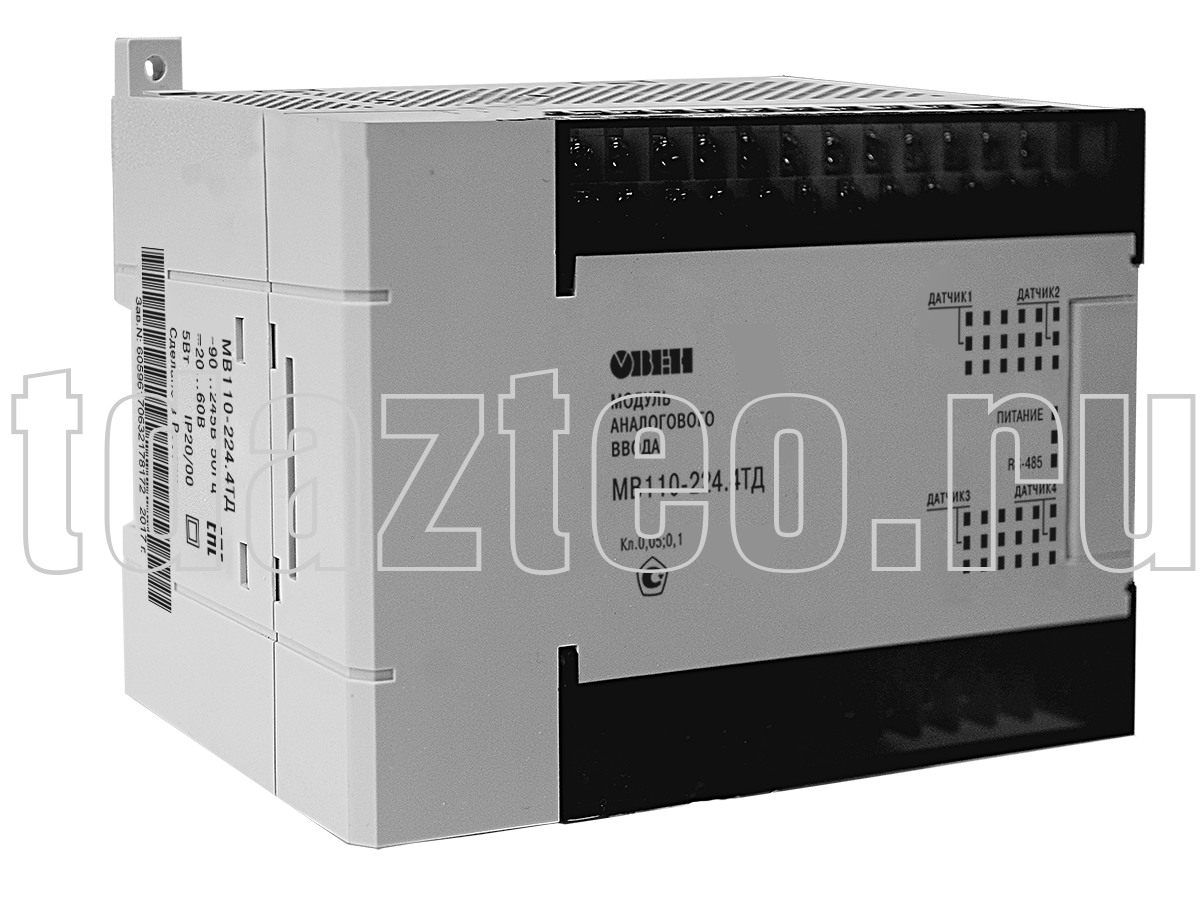 МВ110-224.4ТД модуль аналогового ввода сигналов тензодатчиков Овен
