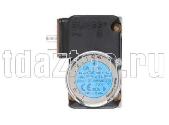 Реле давления DUNGS GW 3 A6 Air (0005040062-BT) Реле давления DUNGS GW 3 A6 Air (0005040062-BT)