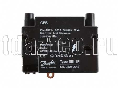 Трансформатор розжига DANFOSS EBI4 1P 052F0043 (13007816)