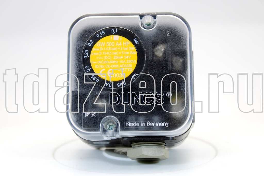 Реле давления газа Dungs GW 500 A4 HP M (254280)