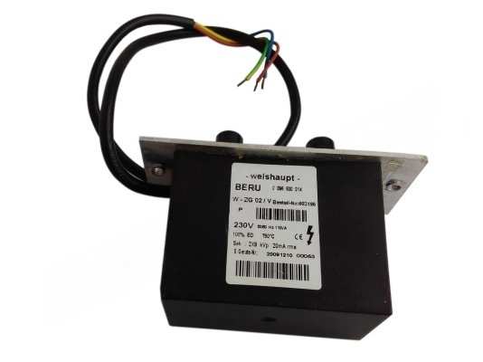 Трансформатор розжига Weishaupt W-ZG 02/V (603196)