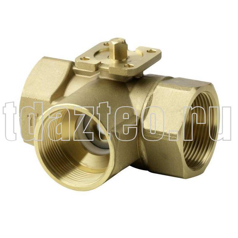 3-ходовой шаровой клапан Siemens (VBI61.25-10)