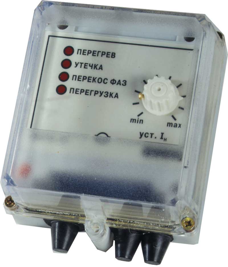 УЗОТЭ-2У прибор для защиты электродвигателя с контролем тока Овен