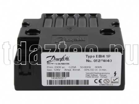 Трансформатор розжига DANFOSS EBI4 1P 052F4040 (65311471)
