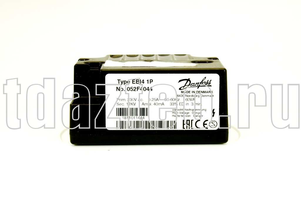 Трансформатор розжига Danfoss EBI4 1P (052F4044)