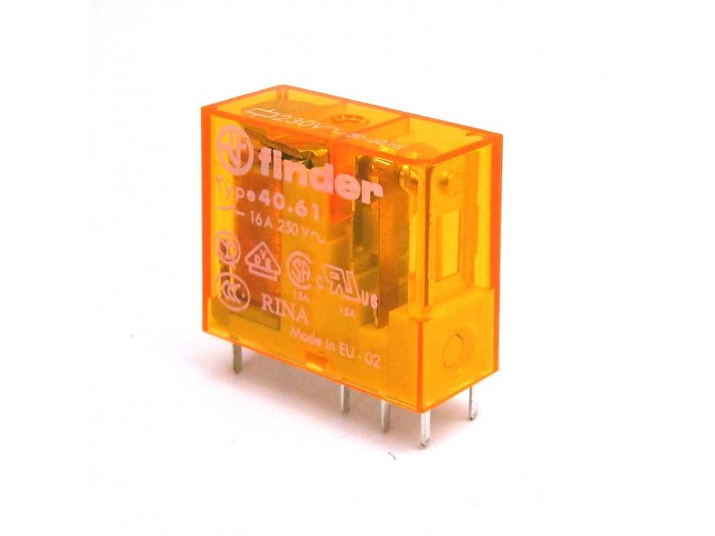 Миниатюрное реле FINDER 40.61 (0005110104-BT)