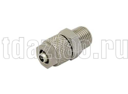 Ниппель измерения давления воздуха Ecoflam Ø4/6 мм - R1/8" (65325425)