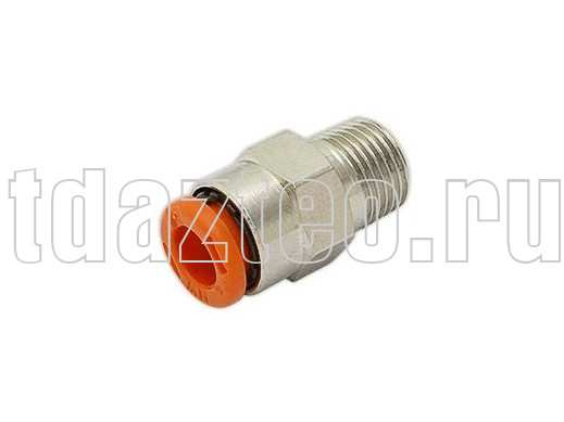 Ниппель измерения давления воздуха Ecoflam Ø6 мм - R1/8" (65325810)
