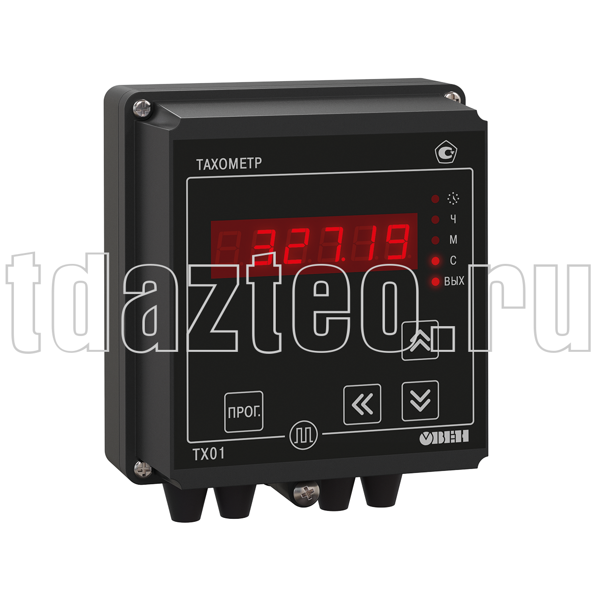 ТХ01-24.Щ2.УР-RS тахометр с RS-485 Овен.