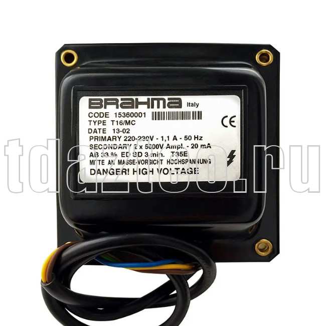 Индукционный трансформатор розжига Brahma T16/MC (15360001)
