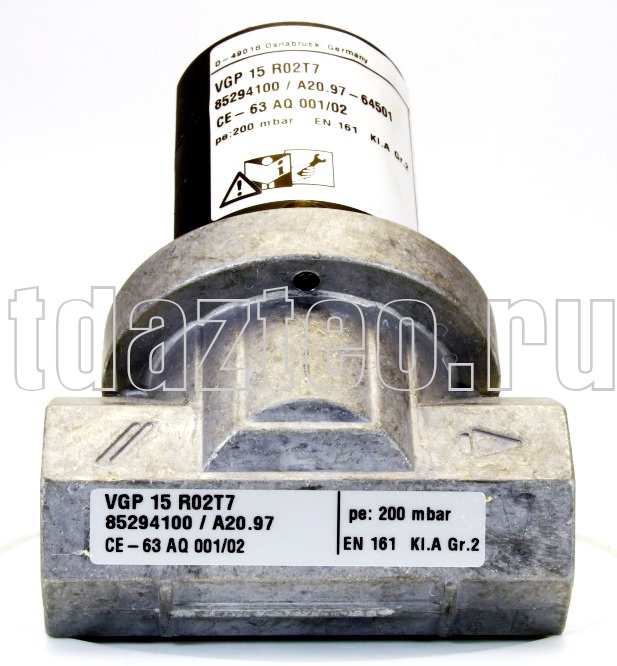 Газовый электромагнитный клапан Kromschroder VGP 15R02T7 (85294100)