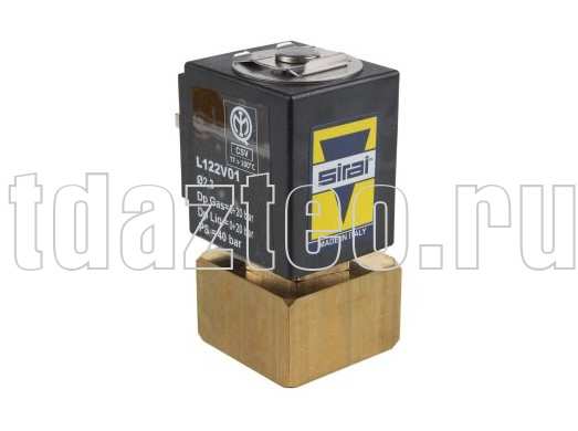 Электромагнитный клапан Sirai L122V01-ZA01A (2190419-CU)