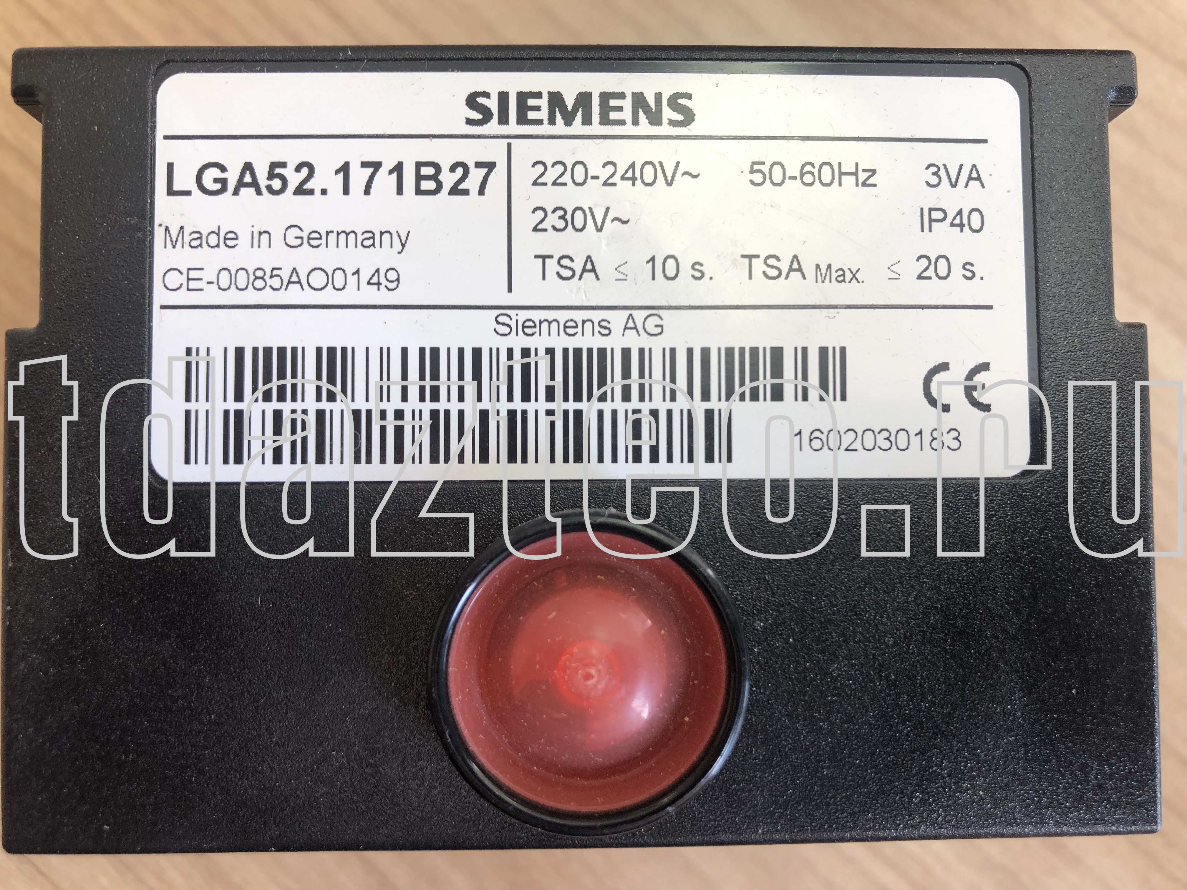 Топочный автомат Ecoflam LGA52.171B27 (65325234)