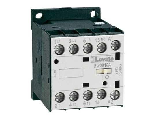 Миниконтактор LOVATO 11 BG09 10 A230 (0005110110-BT) Миниконтактор LOVATO 11 BG09 10 A230 (0005110110-BT)