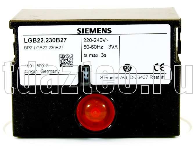 Топочный автомат Siemens (LGB 22.230 B27)