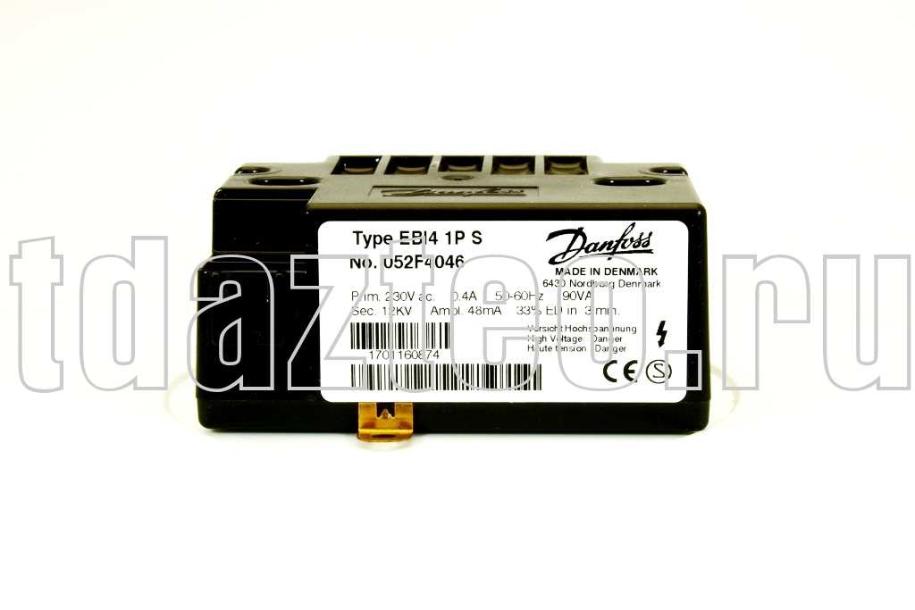 Трансформатор розжига Danfoss EBI4 1P S (052F4046)
