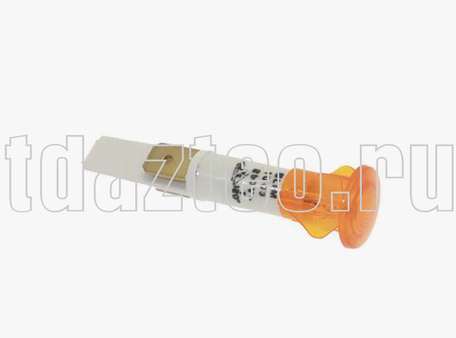 Лампочка оранжевая Cib Unigas 230 V (вольт) (6110021-CU) фото Лампочка оранжевая Cib Unigas 230 V (вольт) (6110021-CU)
